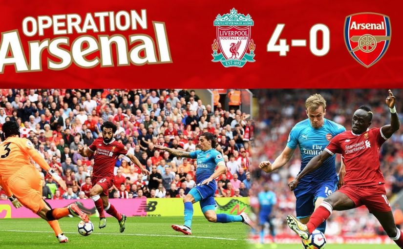 Il Liverpool ha battuto l’Arsenal 4-0!